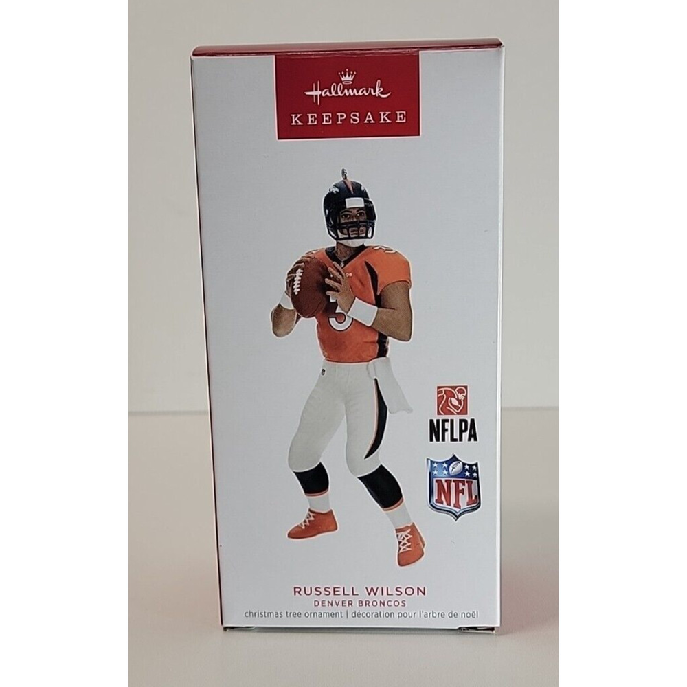 Hallmark Keepsake "Russell Wilson - Denver Broncos" 2023 Ornament NEW in Box